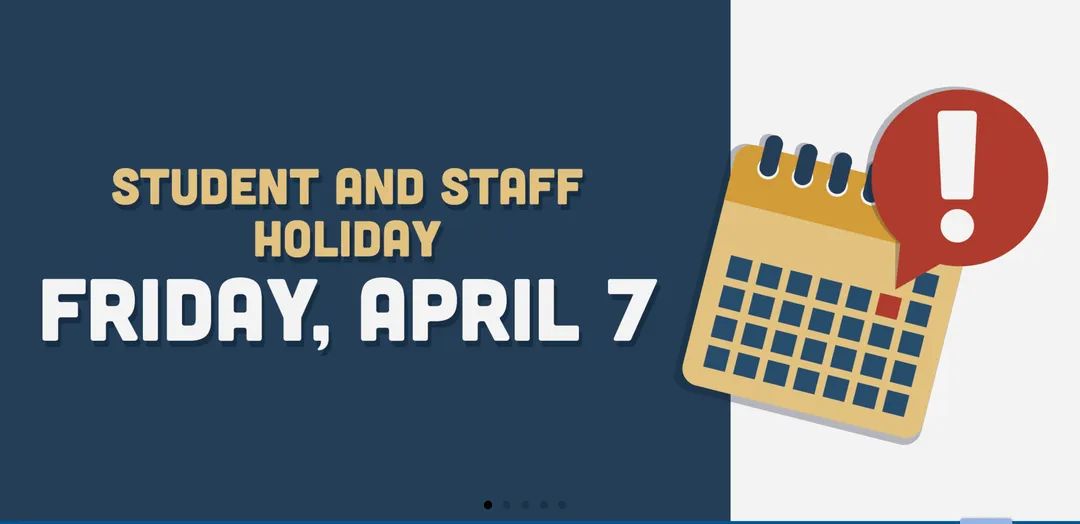 Calendar Reminder: Friday, April 7 is a student and staff holiday in RISD.