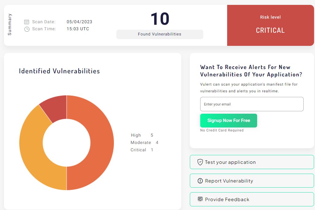 🚨Attention!🚨 Vulert has discovered over 10 critical vulnerabilities in  the lodash npm package. Don't wait for hackers to exploit them, take  action now! Review the vulnerabilities here: bit.ly/3m5bS8a 
#cybersecurity #npm #vulnerability #lodash #opensource #bugbounty