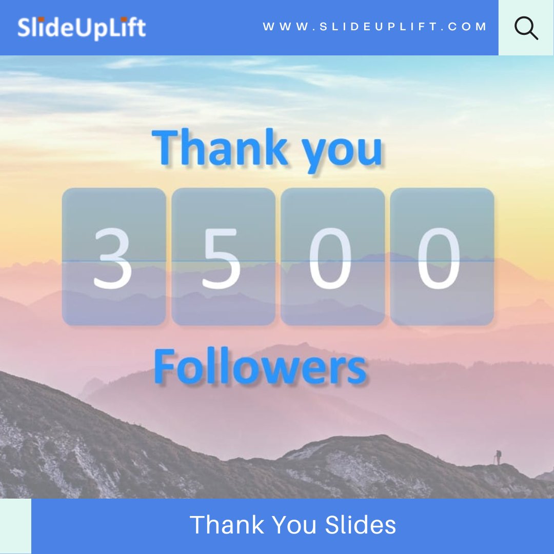 slide_uplift's tweet image. Thank your audience for attending and participating in your presentation with SlideUpLift's premium Thank You Slides.
bit.ly/3MklPJA
#thankyou #thankyouslides #powerpoint #googleslides #powerpointtemplates #googleslidestemplates #presentation #ppt #pptslides #themes