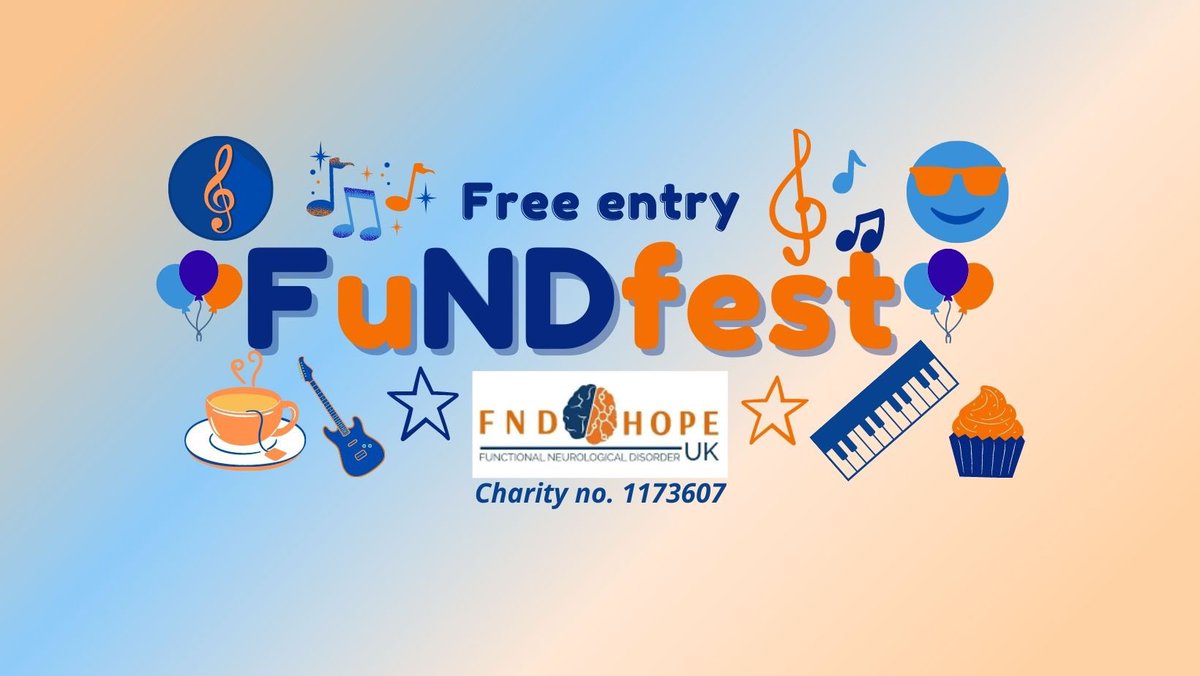 alinewlandious's tweet photo. If you live near Bournemouth, please come along & support βFuNDfestβ, a day of live music, coffee, cake & fundraising fun! Have a look at the event page below for all the info.
#fndaware #fndawarenessmonth #fnd2023 #letstalkfnd #iamfndaware #fndhopeuk
https://t.co/QamhDBt4sy https://t.co/voSknZObm7