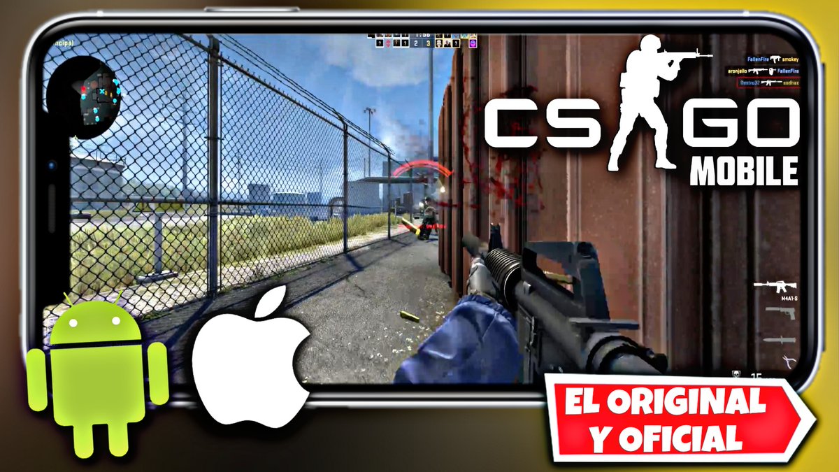 Destro32YT's tweet photo. NUEVO VIDEO! ULTIMA HORA! COUNTER STRIKE MOBILE "EL ORIGINAL Y OFICIAL" LLEGARA A ANDROID Y iOS
https://t.co/ERBdi3aioQ
#csgomobile #csgo2 #csgoandroid #csgoios #csgo https://t.co/Bt2awIjeqp