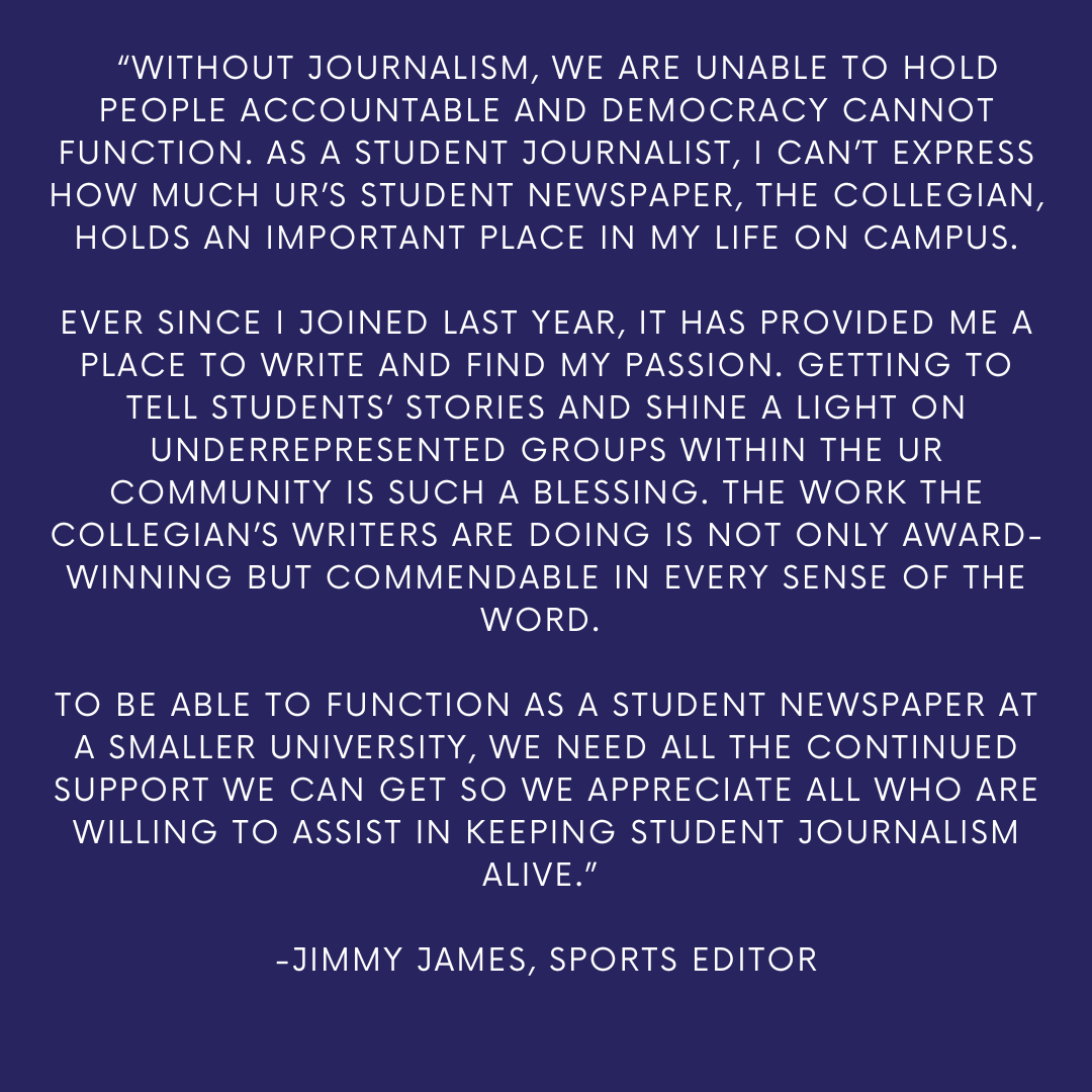 The Collegian tweet media