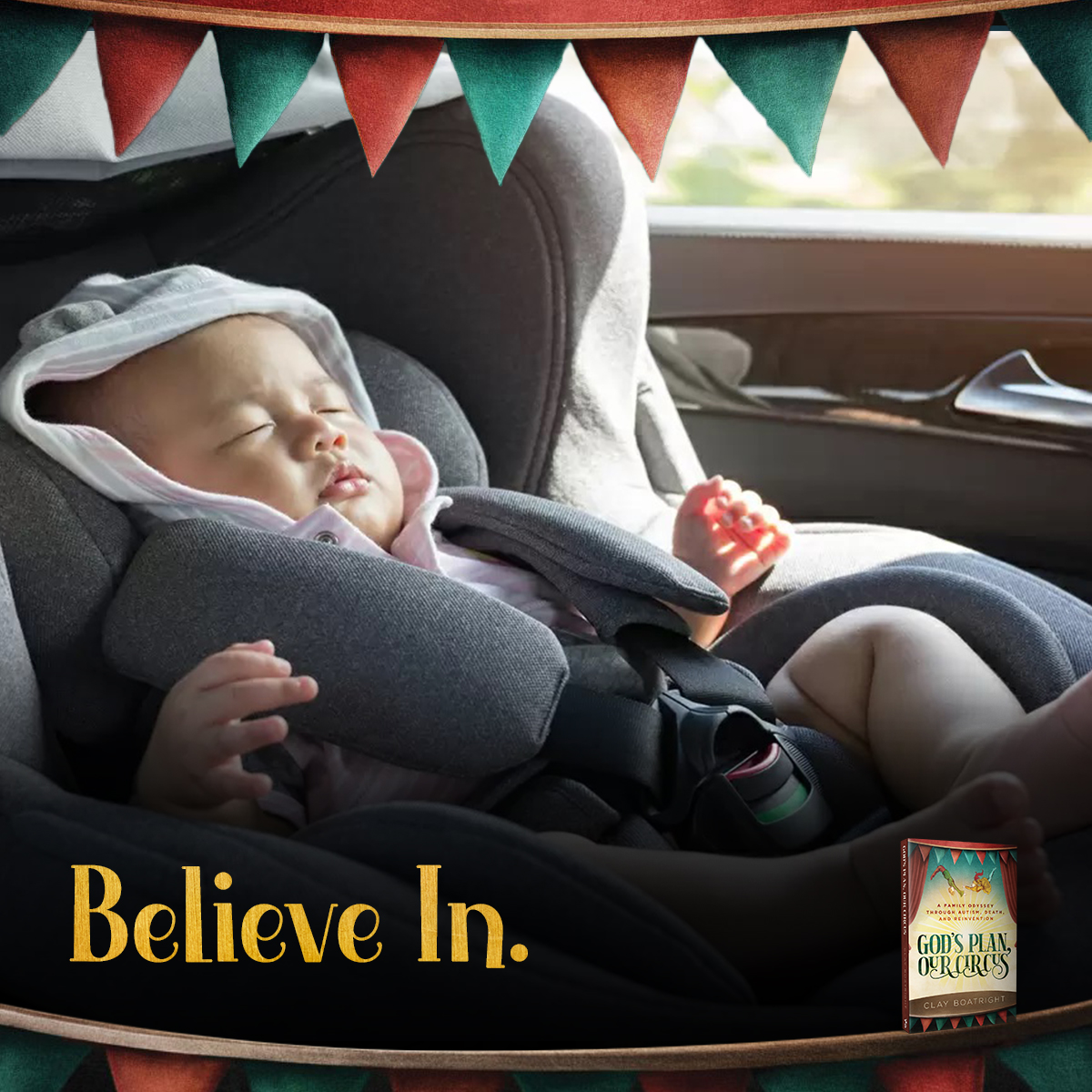 god_circus's tweet photo. The author shares a memory.

Suddenly, their eight-year fear of parental incompetence roared like a lion. When he put Blaire in a car seat two days later to drive home, he feared for her life.

Click the link below and book your copies now:
https://t.co/5oRd31ttiL
#inspiration https://t.co/LtaQ2eLran