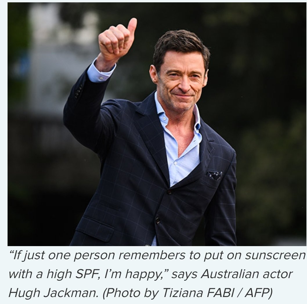 Australian Actor @RealHughJackman tweeted about a suspected relapse of #Basalcellcarcinoma, a type of skin #Cancer.

Click here to know all about #skincancer, how #sunscreen with high #SPF can help in preventing #skin #damage.

happiesthealth.com/articles/cance…

#HughJackman #UVradiation