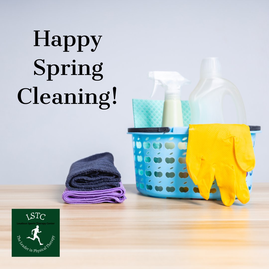 Here are some tips to ensure your spring cleaning is injury free:
  🌷 Lift using your legs!
  🌸 Avoid staying in one position for a long period of time.
  💐 If it’s too heavy, ask for help!
  🌹 Don’t try to do everything in one day.

#LSTC #springcleaning #warmerweather