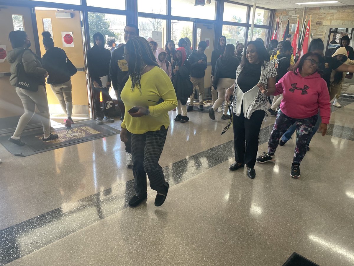 Line Dancing Fridays @ Douglass! #coolculture 😎 #pgcps