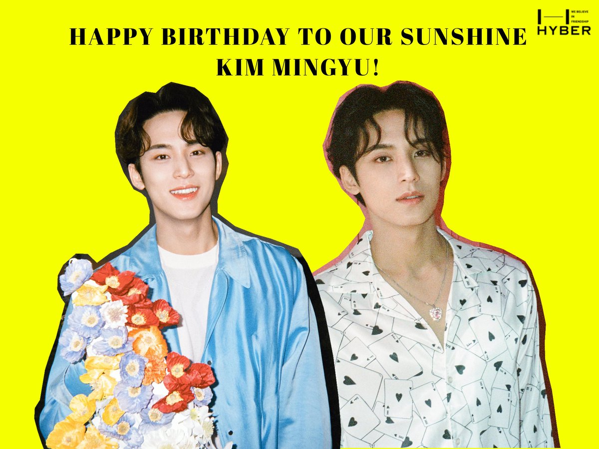OfHYBER's tweet photo. Today, our swag rapper is getting older! dearest SEVENTEEN's Visual, happy birthday @Hrjnmahardika! we as the major of #HYBER want to give you a lot of great wishes to you, may you always stay healthy, always happy and successful in your career for the rest of your life. 🥳💛 https://t.co/4EstZVSqlf