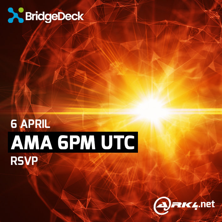 EvasWorldAi's tweet photo. Exciting news! 🤝 Ark4 &amp; BridgeDefi have teamed up to bring you BTC-powered energy and a new decentralized ecosystem! Join us for the launch AMA on April 6th at 18:00 UTC. 👍 Like, rt, and engage! 👉https://t.co/YJ4GdzqnNw  #BridgeDeck #Ark4 #BTC #energy #partnership @bridge_defi https://t.co/2xLCnudmb9