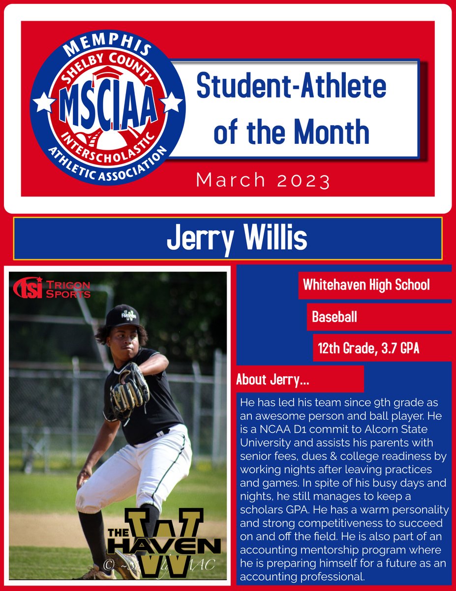 MSCIAAfever's tweet photo. Congratulations to Elizabeth Montero @HRMS_Wildcats and Jerry Willis @HavenTigers our March Student-Athletes of the Month! Thank you to our sponsor @TrigonSports. @MSCSK12 https://t.co/tw7HfozBf5