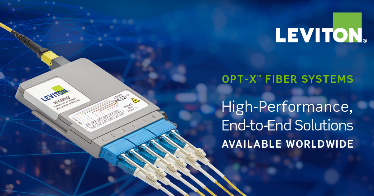 The OPT-X™ family of fiber solutions is engineered for simplified manageability, streamlined design, and extended distance capabilities. These fiber systems are globally available, offering versatile density options to meet network demands. Learn More: bit.ly/3yeZJQr