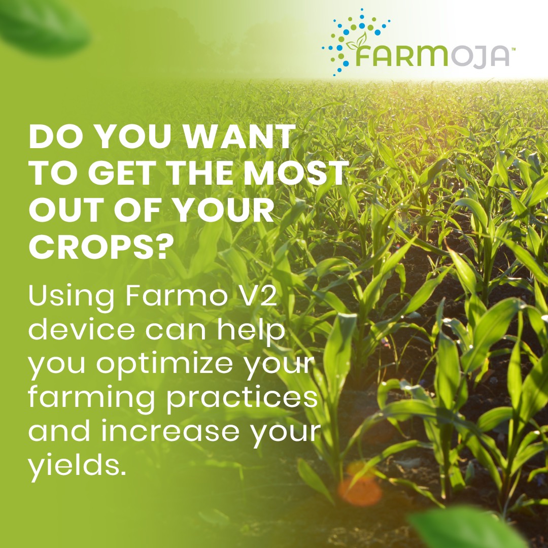 Farming is fun and productive when you have proper devices on the ground.

#Recommend Farmo V2 to any farmer, in need of increasing the yield and reducing resources.

#agritech #precisionfarming #increaseyied #Rwandanagriculture #IoTtechnologies