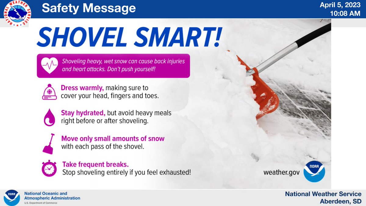 NWS Aberdeen on Twitter "Here's you morning update to the ongoing