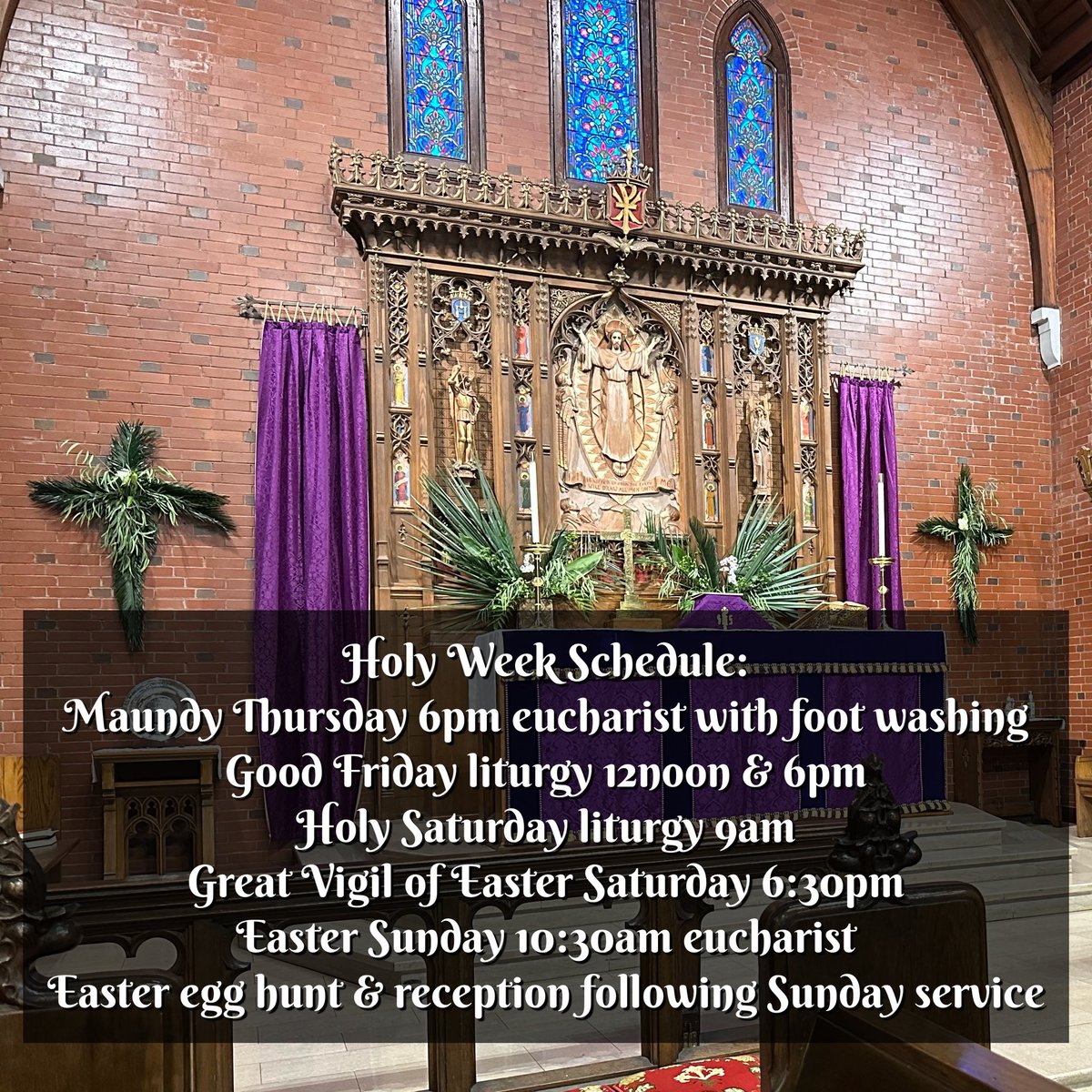 ASECmobAL's tweet image. Schedule for #HolyWeek2023