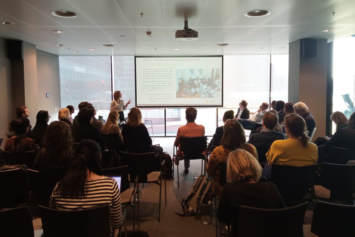 abd_ong's tweet photo. Hoy hemos estado en el cierre del proyecto #EU3Digital, en el marco del evento Scaling Social Impact in Europe #SSIE23 organizado por @EuclidNetwork en La Haya.
La coordinadora de Internacional, Mireia Munté, ha explicado el proceso de transformación digital e innovación de ABD. https://t.co/ukSZdhk55R