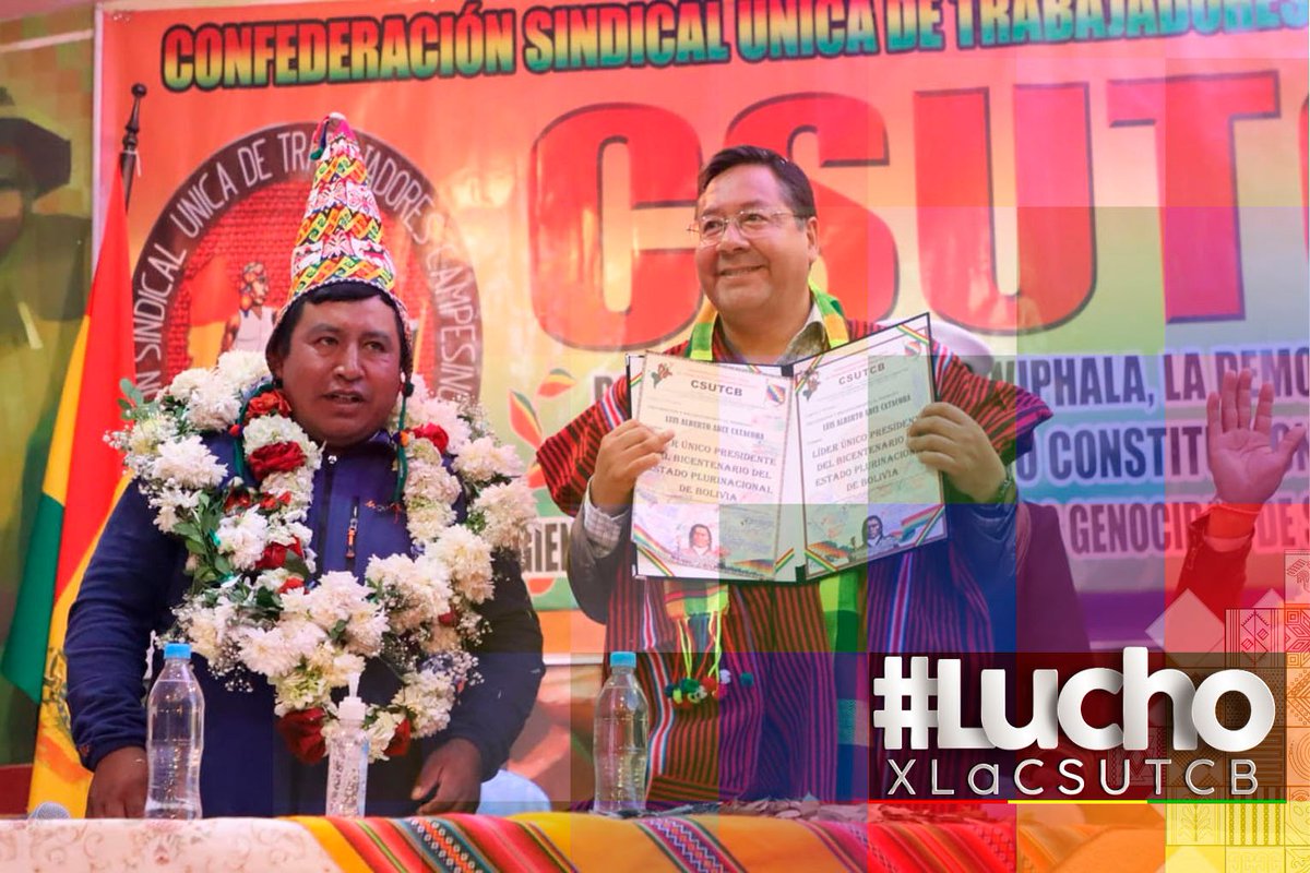 4rielcespedes's tweet photo. @LuchoXBolivia : Cumplimos con el sueño de nuestras hermanas y hermanos de la Confederación red Sindical Única de Trabajadores Campesinos de Bolivia #CSUTCB, con el inicio de la construcción de una nueva sede digna. https://t.co/0JgMNH5XCc