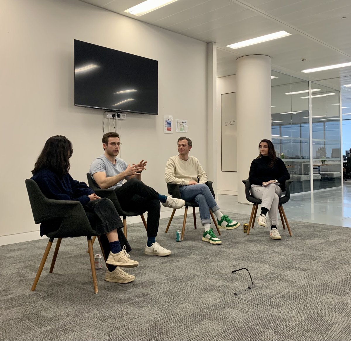 hoxtonfarms's tweet photo. Huge shout outs to @mcjcollective π’ and @epochbio π’ for hosting us on Monday night to talk about #buildingwithbiology. We are lucky to have such an amazing community of #biotech founders here in London. π¬π§
Thank you @leone_baron for snapping this one πΈ !
#food #community https://t.co/SoC7cYNVtk