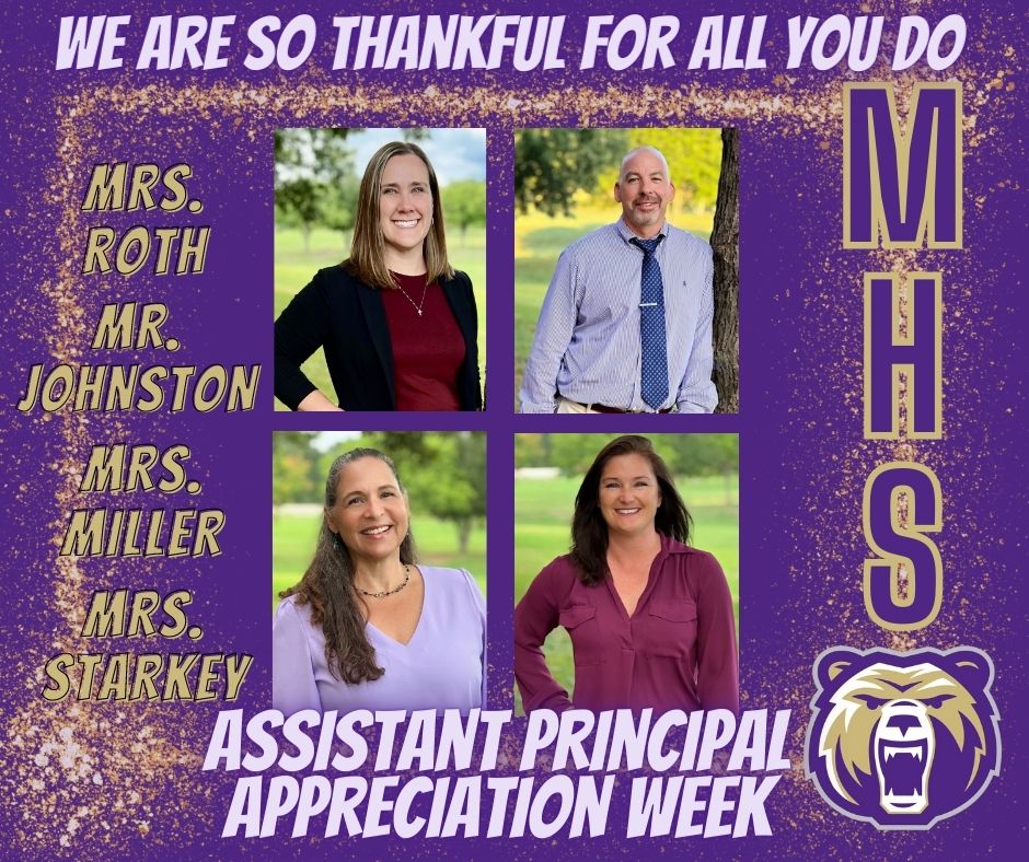 We are so grateful to have such amazing leaders here at MHS.@mhs_bears @MontgomeryISD  @sjohnston_MHS @Julie_Roth04 @Miller_MHS @MHS_Starkey_AP @MrHollander_MHS  #wearemontgomery #themontgomeryhighschool #BePremier
