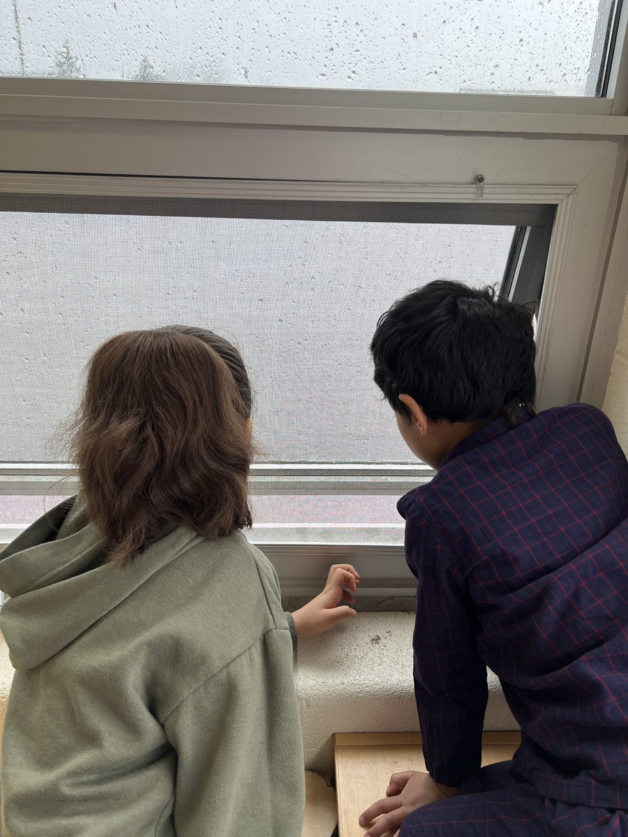 Everyone’s loving the sound of the rain 💧