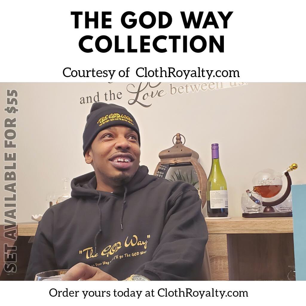 clothroyalty's tweet photo. ClothRoyalty is building a powerful gumbo of Brand merchandise apparel for empowered independent Artist/Businesses...Stop by & shop with collections like #TheGODWAY by @SmiztheMoneykid https://t.co/FSbhLvVzKM