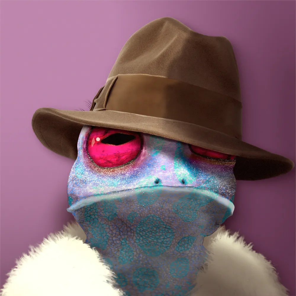 Frogland_io's tweet photo. Frogs in nature are androgynous, meaning they can change sex.
We support the amorphous spectrum of gender.
Both traditionally male & female traits are spread throughout the Notorious Frogs collection, & trait pairings are unrestricted.
We donβt care what you wear or who you want to be.
Let frogs be frogs ππ«
#web3