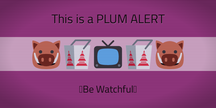 SecretAlerts's tweet photo. 🐗📺🥡 This is a PLUM ALERT 🥡📺🐗
Whether it's Hideous Youtubers or Imaginary Swedes; good operatives are ready for anything. Average staff are ready for most things; but might struggle with Demonic Warthogs 🤣 . https://t.co/88I2WFDXfy