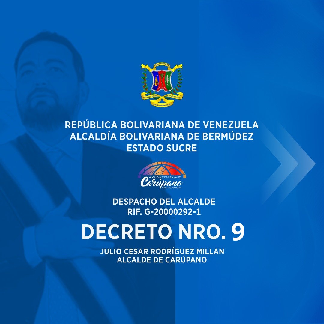 Prensa_JulioRod's tweet photo. Decreto Nro. 9
Donde se prohíbe la circulación de motocicletas, desde este miércoles #5Abril hasta el #9Abril en el horario de 6pm a 5am #SemanaSanta2023

#PrensaJulioRodríguez https://t.co/WOobzKgmQj