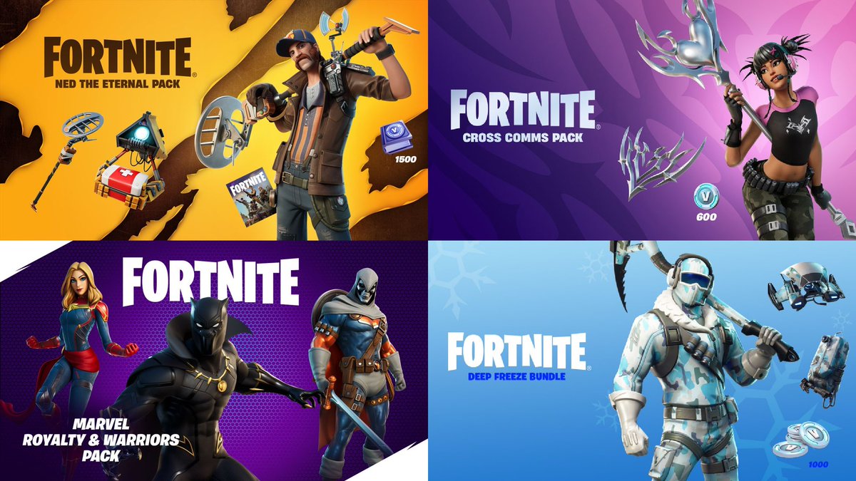 Fortnite Marvel Royalty Warriors Pack Is The BEST Pack In Fortnite