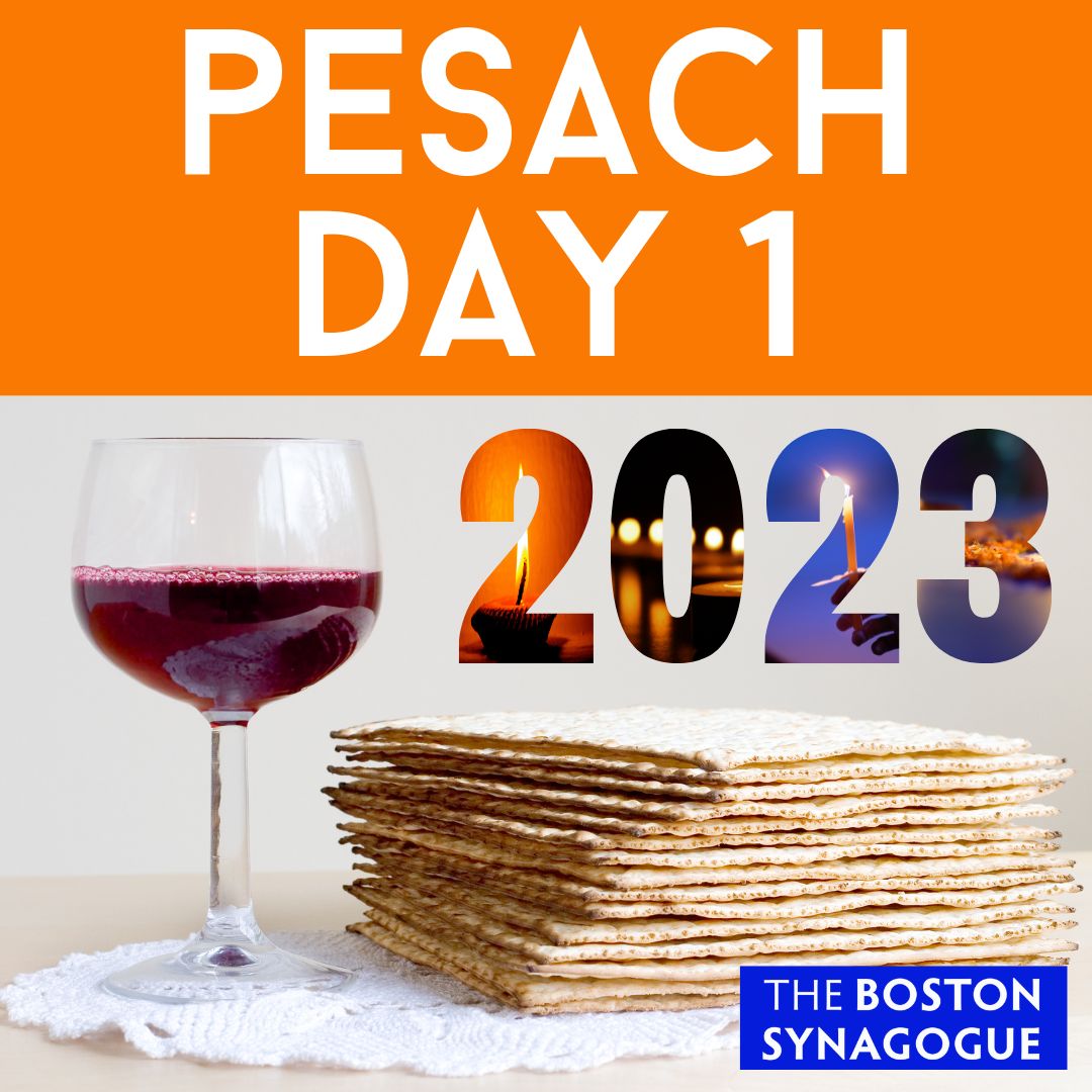bostonsynagogue's tweet photo. Celebrate Passover Day 1: Morning Services TOMORROW!!

Thursday April 6th 10:00 AM (in-person &amp; zoom)
Kiddush follows

See Passover Schedule: https://t.co/RuhZQoMaGq

#Passover2023 #Passover https://t.co/PHRAtWBr8V