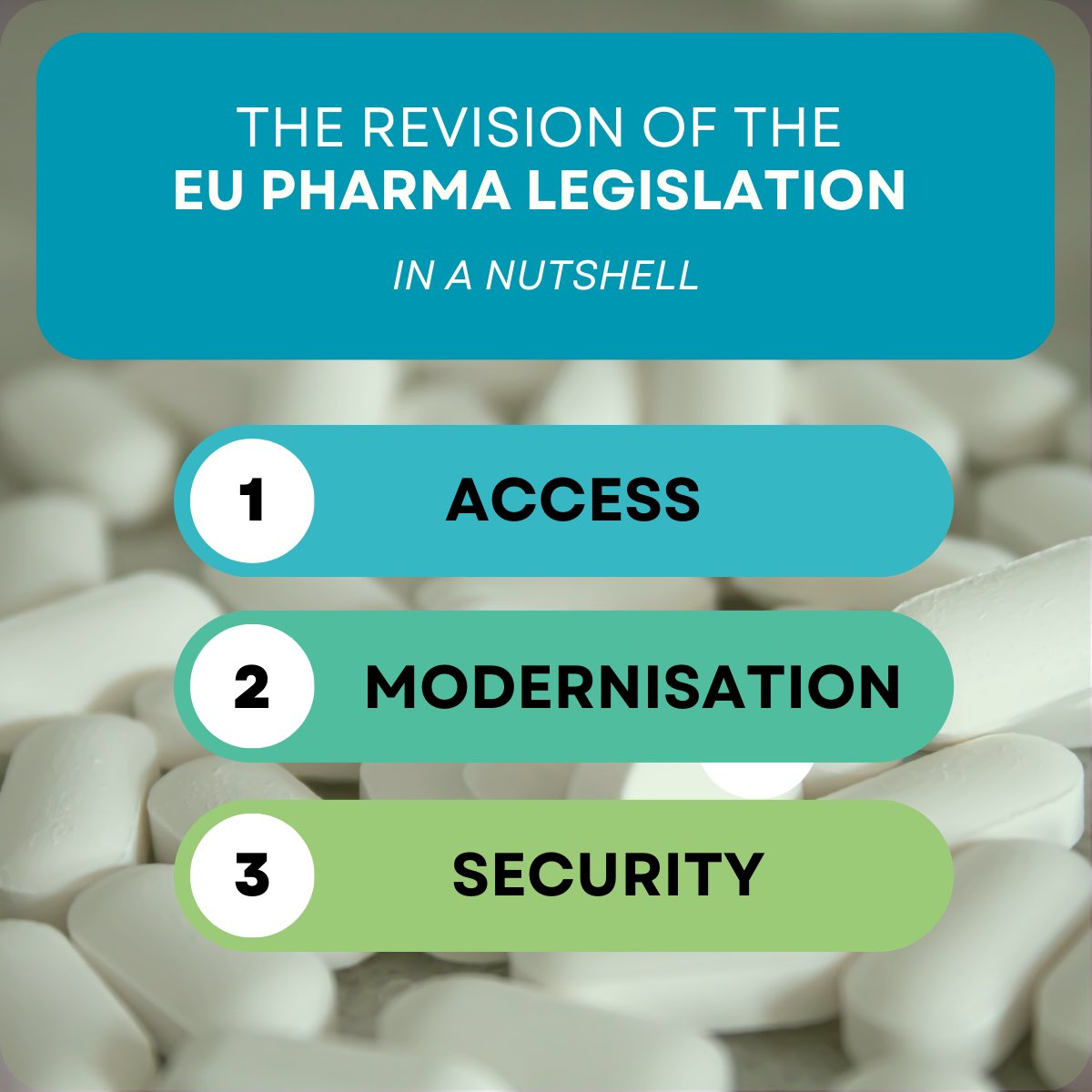 ValentinPLOUCH1's tweet photo. If you are working in Brussels (or not) and heard (or not yet) about the upcoming revision of the #EU general #pharmaceutical legislation, here is a sneak peak into this ‘once in a lifetime’ review and why it matters. A quick 🧵 

1/8 https://t.co/JMCZNFBnPj