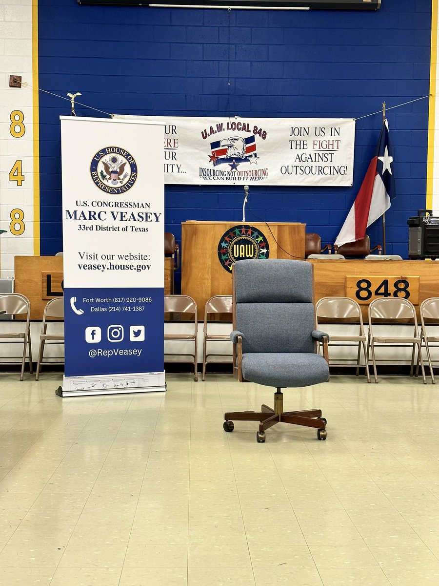 Good to get the Labor round table going again with <a href="/MarcVeasey/">Marc Veasey</a>. He’s always had an open door sort Labor and we are very thankful!