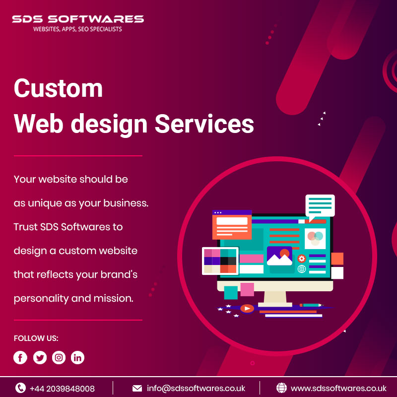 SDSSoftwares's tweet image. Your website should be as your business. Trust SDS Softwares to design a custom website that reflects your brand’s personality and mission.
Visit us at: sdssoftwares.co.uk/custom-web-des…
#customwebdesigncompany #customwebdesignservices #sdssoftwares #webdesiner #webdesignservices