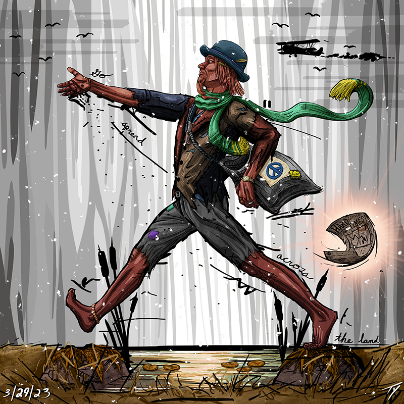 SkullofTyger's tweet photo. Play Games, Make Art🎲🎨🥳
#JohnnyFolkHeroNFT #CommunityCreation
Today 11am central
Holders can choose a new trait or win the #SolanaNFT!
Final creation will be featured in #SpatialGallery🖼️
https://t.co/6pTALCFQjk https://t.co/QI51fhCOGS