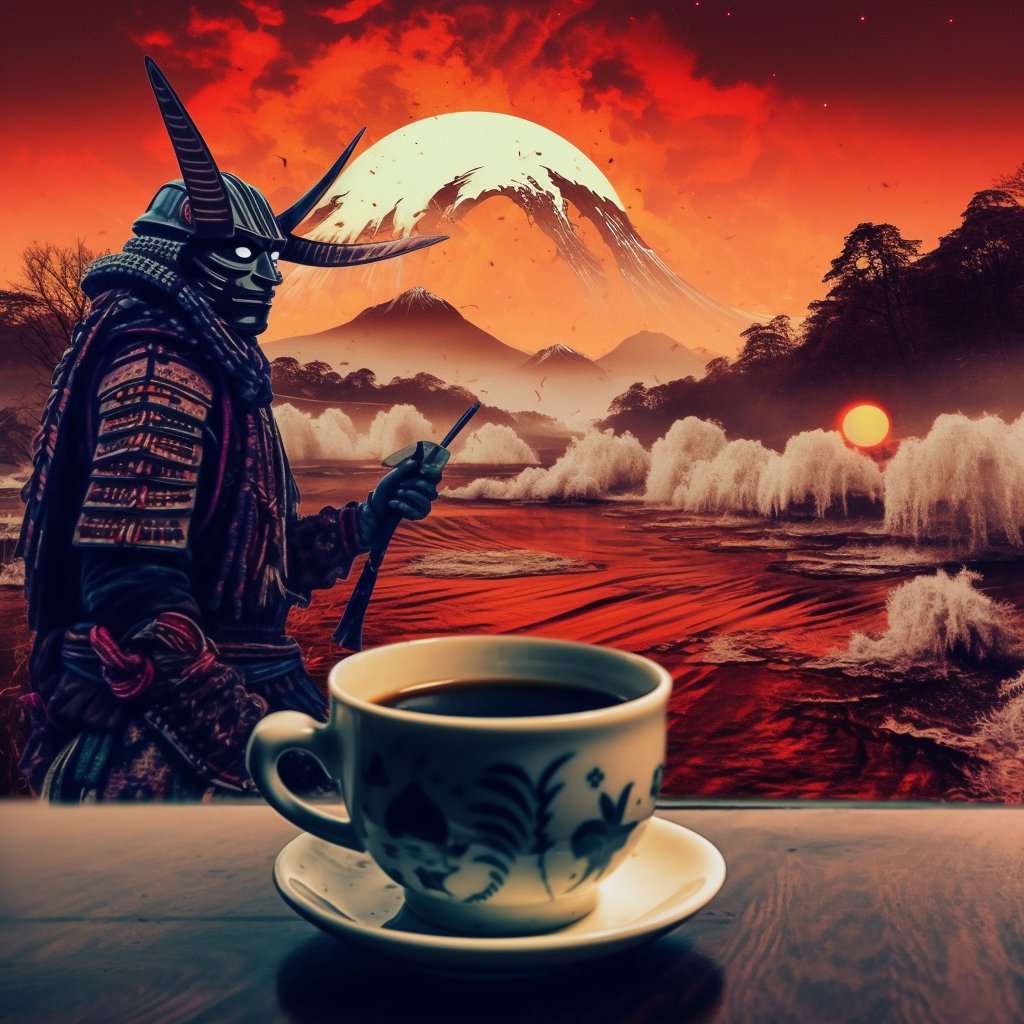studiogreencode's tweet photo. ☕️ Good morning! Grab your favorite cup of coffee or tea and let's conquer the day together! 💪🌄 #MorningFuel #riseandgrind #Studiogreencode #AIart #artofthe https://t.co/tmwAXxoSiZ