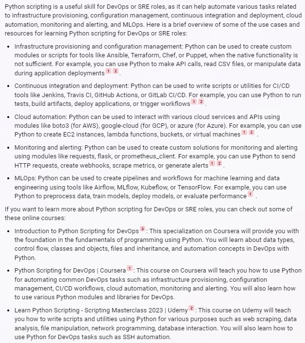liviusa's tweet image. Python scripting is a powerful tool for DevOps teams 🔧🐍 It’s used for automating repetitive tasks, infrastructure provisioning, and API-driven deployments 🚀 Python’s flexibility and accessibility make it a great fit for this job🌐 #PythonScripting #DevOps #SRE