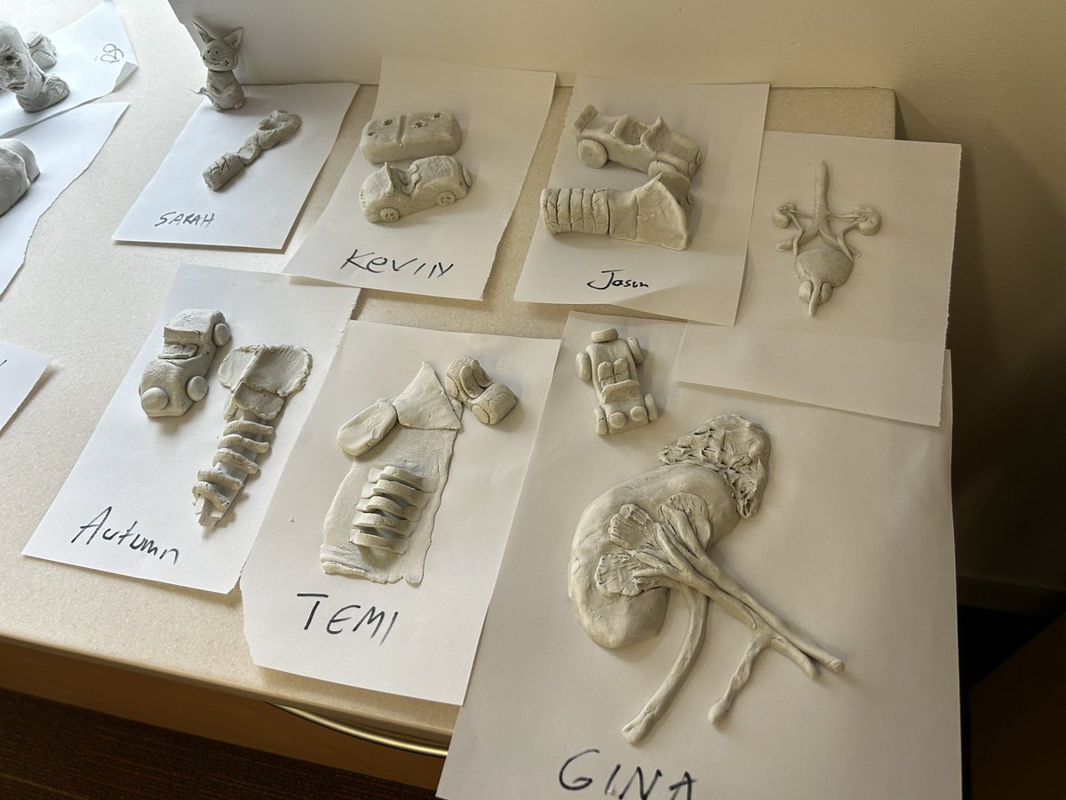 jen_kaminskyMD's tweet image. Sculpting for procedure/sim day today and learning about haptic feedback #emconf