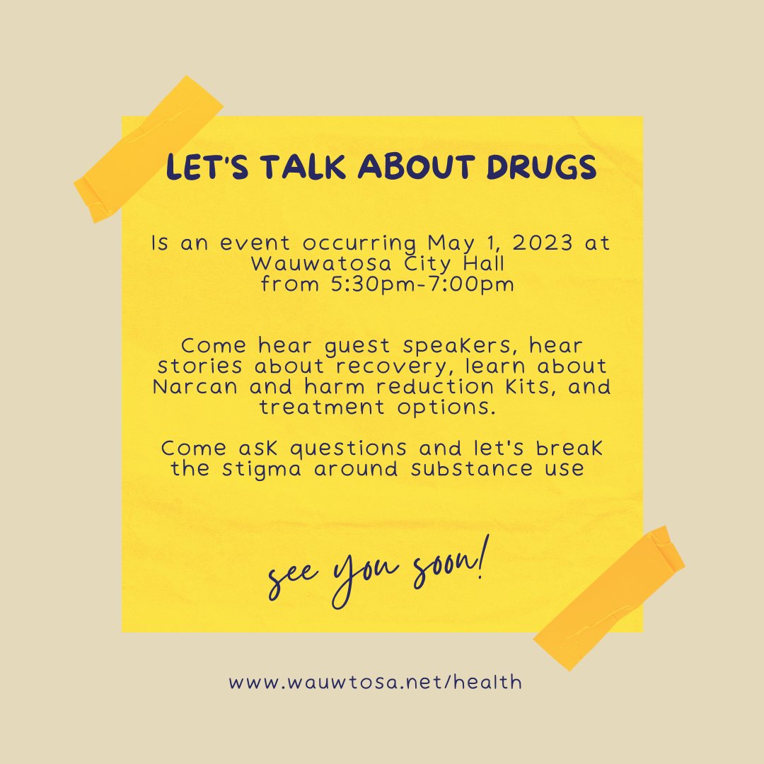 Wauwatosa Health Department (WHD) tweet media