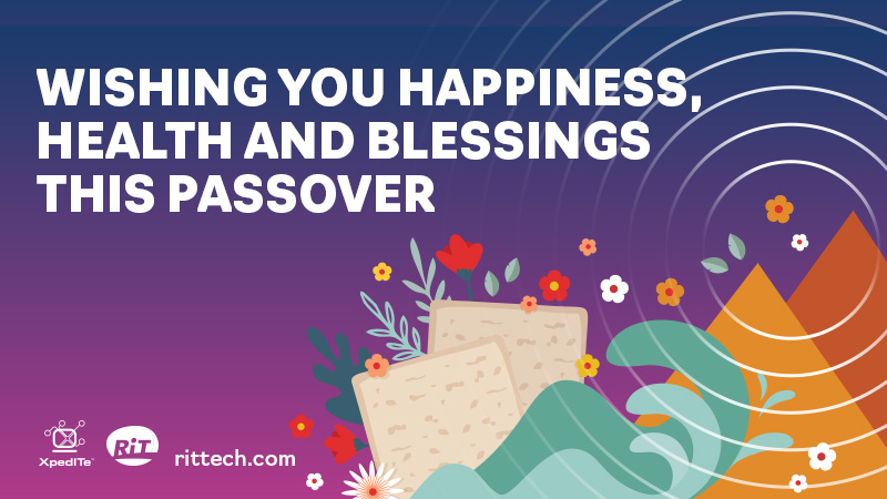 We would like to extend our warmest wishes to you this #Passover. At RiT Tech, we believe in tradition, family, and community and are committed to upholding these values with our customers and partners. May this holiday bring you joy, peace, and renewed hope.

#RiTTech #DCIM
