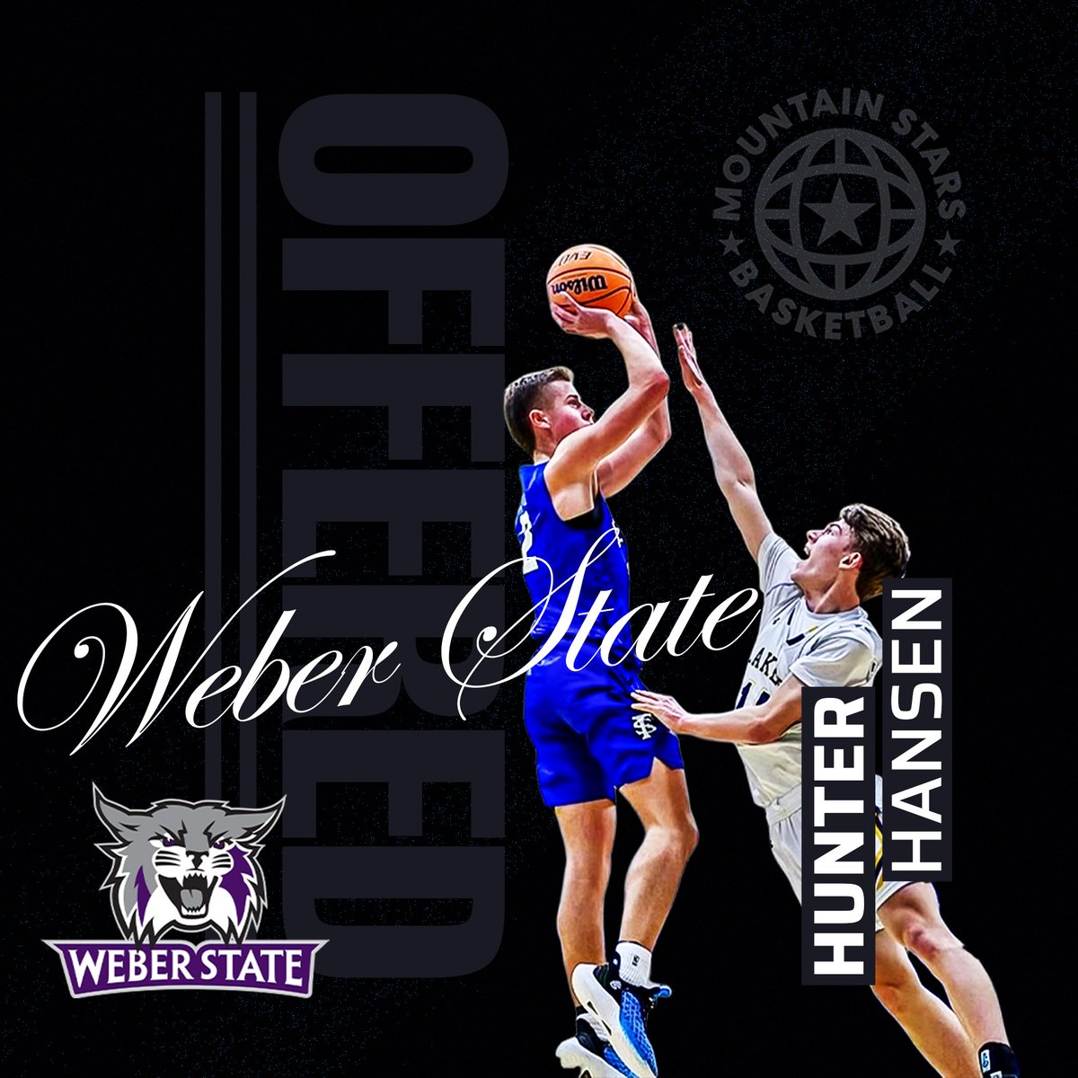 Congrats to Hunter Hansen on his offer to play hoops for Weber State University 👀Let's go! 🧨