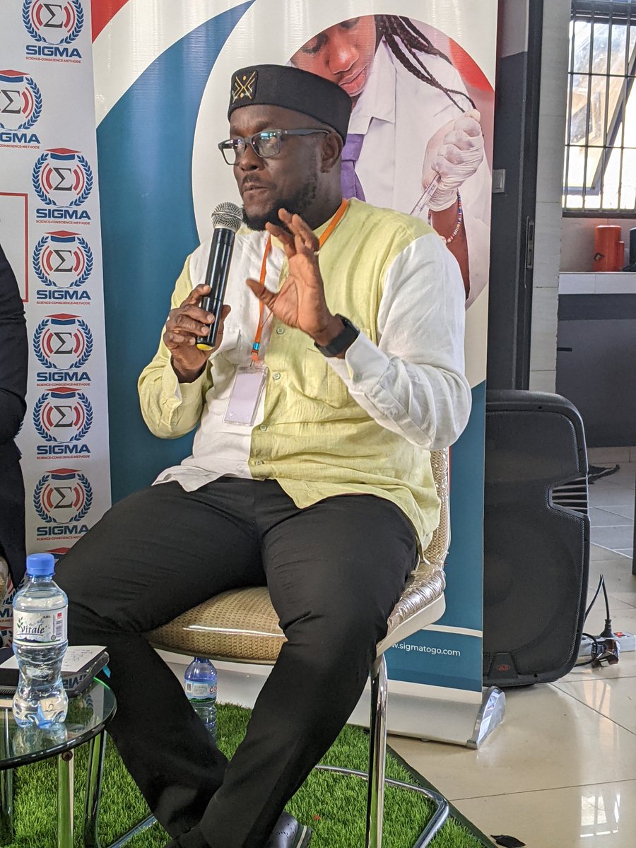 DidierKissode's tweet photo. "Le métier idéal est celui qui vous ressemble vraiment, à travers lequel vous vous identifiez." - Patrick Amendah
#PanelSigma #JSC_Sigma2023 https://t.co/s9jo43d8bP