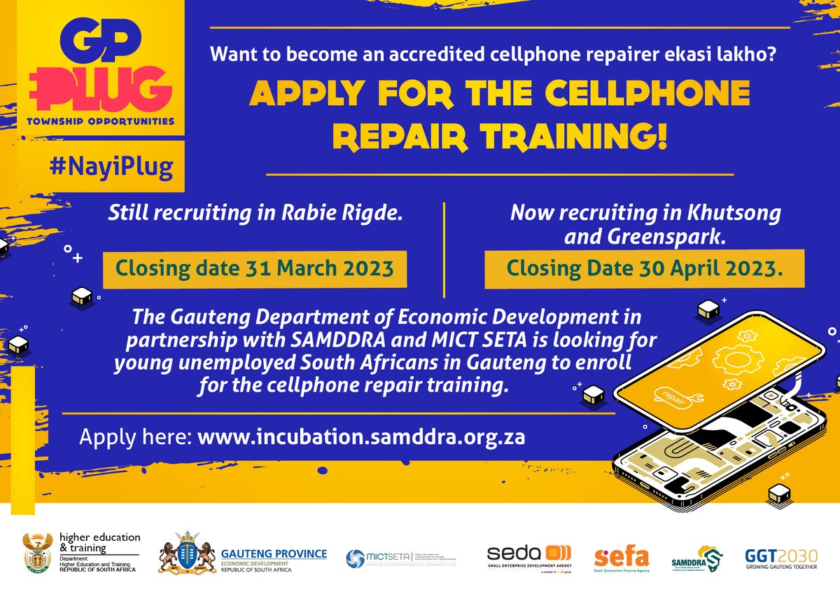 South African Government On Twitter The GautengDED In Partnership south-african-government-on-twitter-in-pics-various-concerns-raised