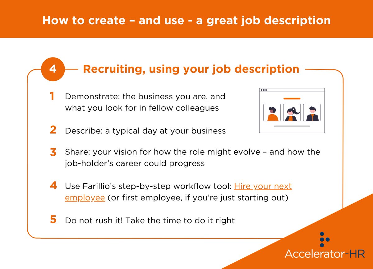 Hiring made easy with our job description cheat sheet!

Make your job advert stand out and create a meaningful description with Farillio's templates and helpful advice. 

#hiringtips #jobdescription #jobadvert 

farill.io/guides/how-to-…