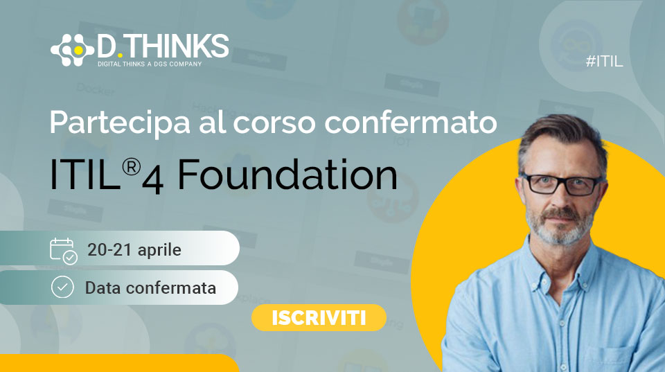 DThinks_Srl's tweet photo. 🟣 Partecipa al corso confermato 𝗜𝗧𝗜𝗟® 𝟰 𝗙𝗼𝘂𝗻𝗱𝗮𝘁𝗶𝗼𝗻 e preparati ad affrontare al meglio le complessità della digital transformation.
📆 𝟮𝟬-𝟮𝟭 𝗮𝗽𝗿𝗶𝗹𝗲
✏️ 𝗣𝗮𝗿𝘁𝗲𝗰𝗶𝗽𝗮: https://t.co/1N1985224l
#ITIL #ITIL4 #ITIL4Foundation #ITILCertified #formazione https://t.co/LwOmqx8q3e