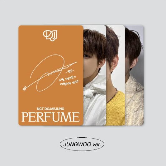 captainuwu's tweet photo. Jungwoo's 'Perfume' photocard message :

-Perfume let's get it~ let's make it great♡
-Perfume is very cool~ Czennies, do you like it as well?♡

Cute ㅠ the group photocards as well ㅠ❤

#JUNGWOO #정우 #DOJAEJUNG https://t.co/8UyfEZLWln