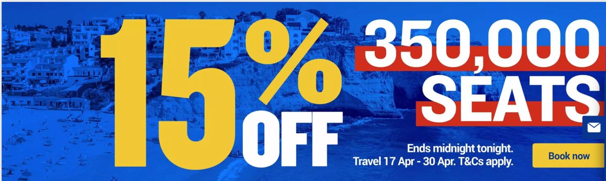 There's a flight sale with <a href="/Ryanair/">Ryanair</a> until midnight. Even though we should be saving our funds, the temptation is unreal... 😭

Where are you booking to go?! ✈️

#traveltemptation #FlightBookings #Ryanair #Travel #traveladdicts