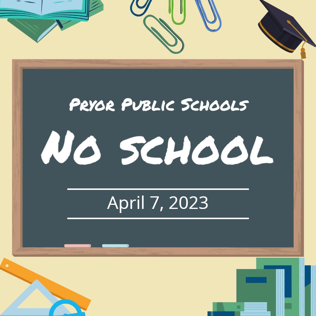 🚨Reminder: This Friday there will be No School. 
➡️Our snow day from earlier in the year will be made up on Friday, May 5.