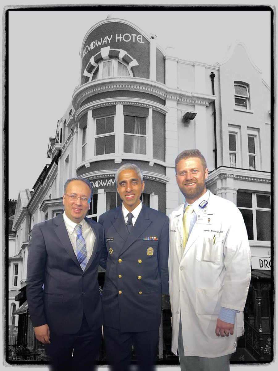 Wonderful visit by <a href="/Surgeon_General/">U.S. Surgeon General</a> together with <a href="/InnovateGeriCCF/">Ardeshir Hashmi MD FACP</a> 

It’s high time we highlight the harms of social isolation leading to negative mental and physical health outcomes for older adults!  #culturechange <a href="/EWidera/">Eric Widera, MD</a>