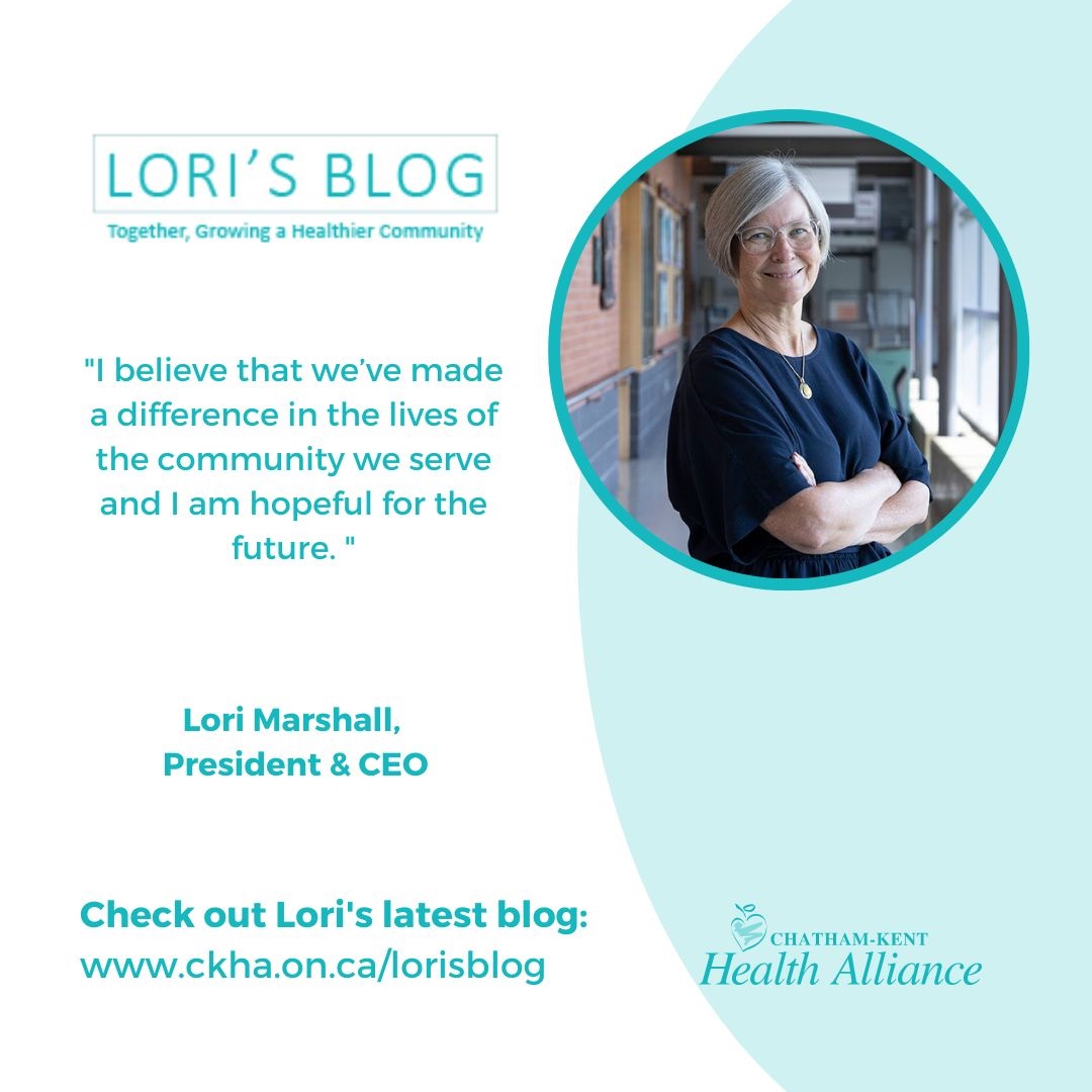 Chatham-Kent Health Alliance (@ckhamedia) on Twitter photo 🗣 “I believe that we’ve made a difference in the lives of the community we serve and I am hopeful for the future.”
🔗 Check out <a href="/LoriBMarshall/">Lori Marshall</a>’s latest blog post “Healthcare is a Calling” here: ckha.on.ca/lorisblog/2023…
#CKHA #ckont #Healthcare 🗣 “I believe that we’ve made a difference in the lives of the community we serve and I am hopeful for the future.”
🔗 Check out <a href="/LoriBMarshall/">Lori Marshall</a>’s latest blog post “Healthcare is a Calling” here: ckha.on.ca/lorisblog/2023…
#CKHA #ckont #Healthcare