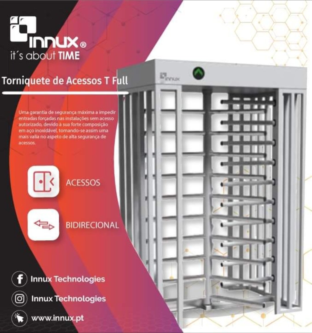 #controlodeacessos #torniquete #torniquetesdealturatotal #seguranca #bidirecional #innux #itsabouttime #innuxsolutions #grupoinnux #projecttime #leaderinitsolutions #solucoes #controlodepessoas #innuxtechnologies