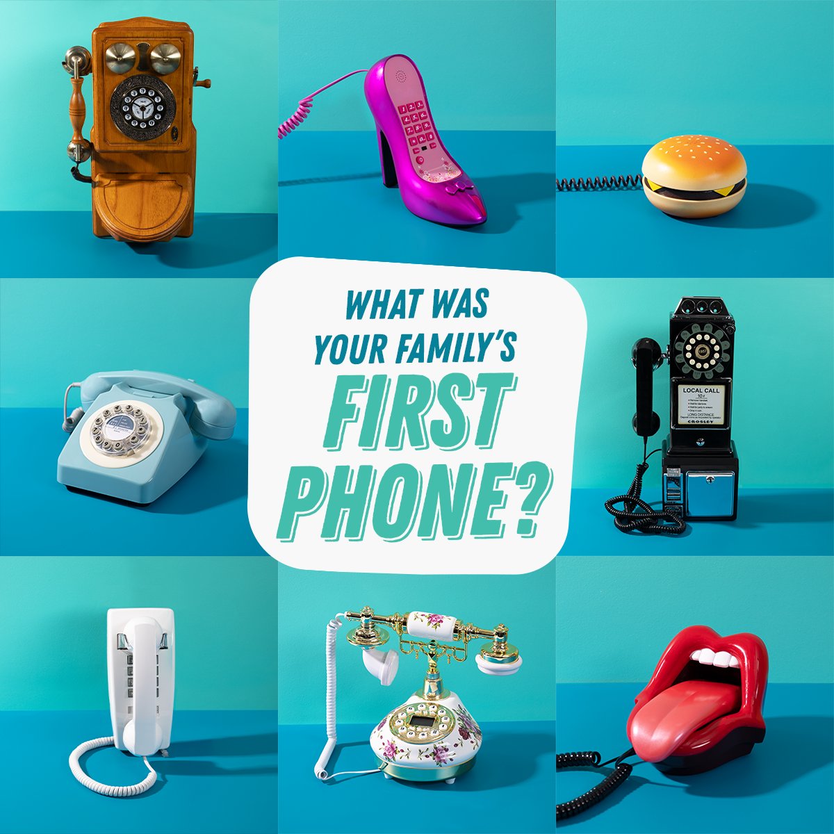 Ooma's tweet photo. There really was something magical when the phone would ring and everyone would go running to answer 🏃🏻‍♂️☎️  Tell us what your first home phone was in the comments and be entered for a chance to win something ✨special✨.

US residents 18+ only. Rules: https://t.co/aqiKM1VApC https://t.co/wgPm1GdBEF