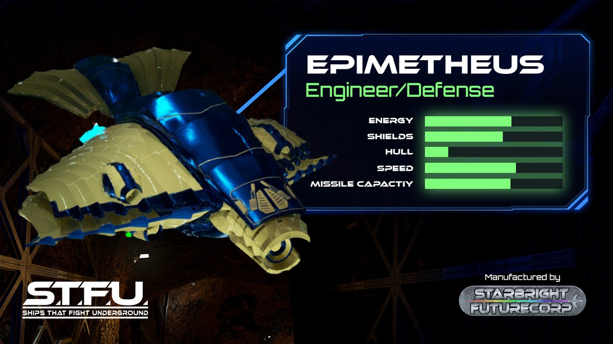 Possessing solid speed and offensive capabilities, Epimetheus is a good all-rounder. Just watch out for hull damage!